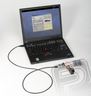 HPP-21 PLUS Tester a programátor digitálních serv s PC rozhraním (mini-USB)