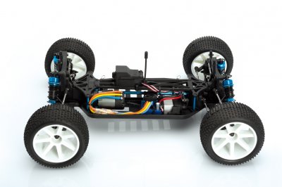 LRP S10 Blast 2 BRUSHLESS TX RTR - 1/10 Truggy s 2,4GHz RC soupravou