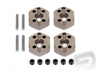Unašeč kola 12mm/4pcs) - hliníkový