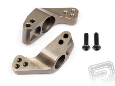 Alu zadní náboje kol (0 stup./tvrzené)