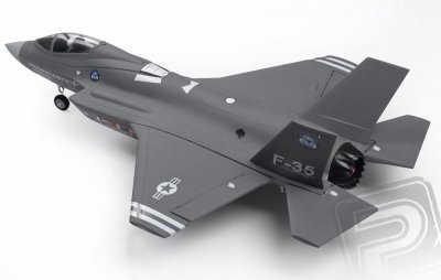 F-35 Ligthning II 715mm s EDF 64mm ARF - šedý