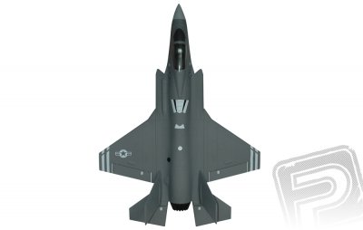 F-35 Ligthning II 715mm s EDF 64mm ARF - šedý