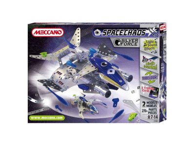 MECCANO Space Chaos - Silver Force Destroyer