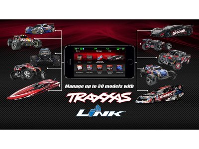 Traxxas vysílač TQi 4 kan. BlueTooth Ready