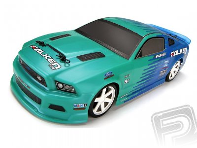 Micro RS4 Ford Mustang RTR s 2,4GHz RC soupravou, kar. Justin Pawlak