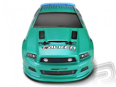 Micro RS4 Ford Mustang RTR s 2,4GHz RC soupravou, kar. Justin Pawlak