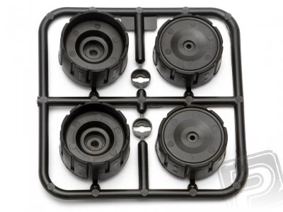 Vnitřní disky, černé (Micro RS4/4ks.)