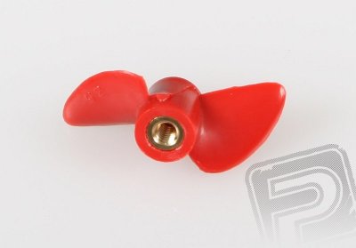 RA3040 Lodní šroub 35SR/M4 Red Nylon 2L