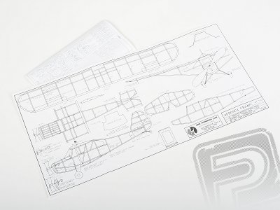 SIG Aeronca Champ 457mm, laser. vyřezávaný