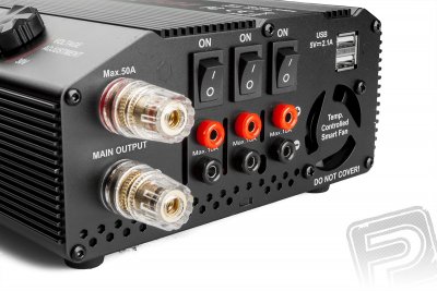 Stabilizovaný síťový zdroj ePowerBox 50A
