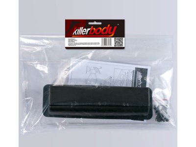 Killerbody zadní křídlo Carbon, vzpěry: karosérie 1:7