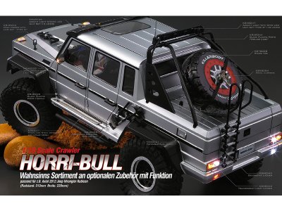 Killerbody karosérie 1:10 Horri Bull Carbon