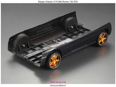 Killerbody karosérie 1:10 Alfa Romeo 155 GTA stříbrná