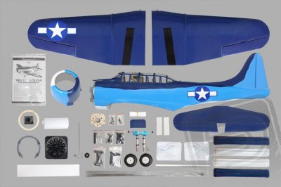 PH123 SBD Dauntless 1440 mm ARF