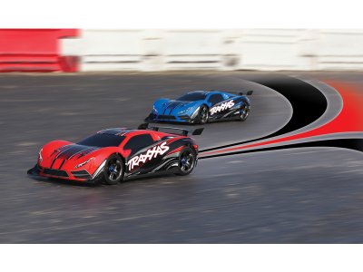 Traxxas vysílač TQi 4 kan., BlueTooth modul, přijímač TSM