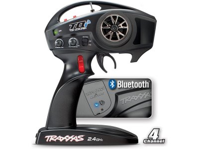 Traxxas vysílač TQi 4 kan., BlueTooth modul, přijímač TSM