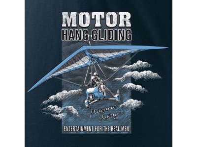 Antonio pánské tričko Motor hang-gliding M