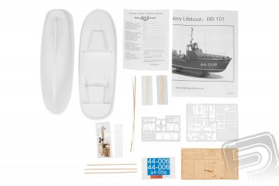 Záchranný člun 44' Royal Navy 1:40