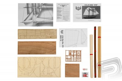 Lilla Dan školní škuner 1:50