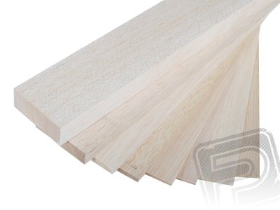 107x8cm Balsa 4 mm LEHKÁ do 120g