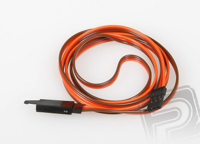 Prodlužovací kabel 90cm JR s pojistkou (PVC)