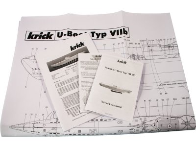 Krick Ponorka U-Boot Typ VII kit