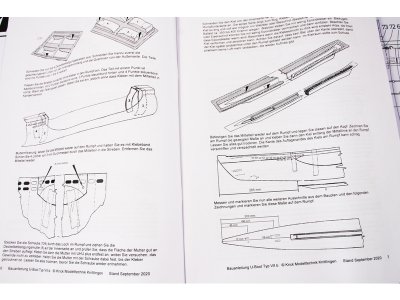 Krick Ponorka U-Boot Typ VII kit