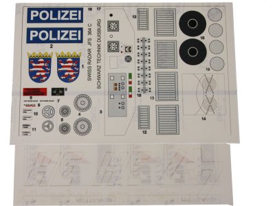 Krick Policejní člun HE 4 kit