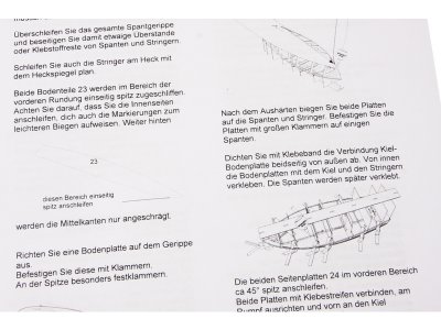 Krick Kajutový člun Müritz kit