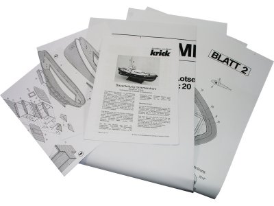 Krick Přístavní remorkér Grimmershörn kit