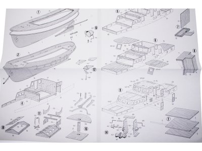 Krick Přístavní remorkér Grimmershörn kit