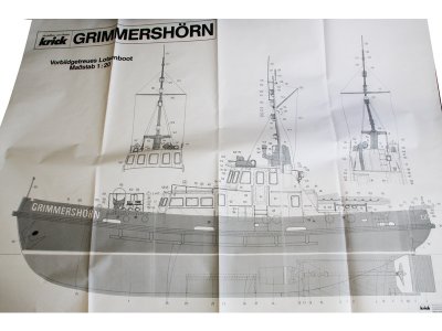 Krick Přístavní remorkér Grimmershörn kit