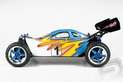 HIMOTO buggy Z-3 1:10 elektro RTR set 2,4GHz modrá