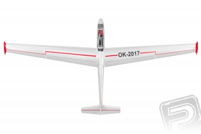 BH138 L-13 Blaník větroň 2700 mm ARF CZ Silver Edition