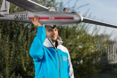 BH138 L-13 Blaník větroň 2700 mm ARF CZ Silver Edition