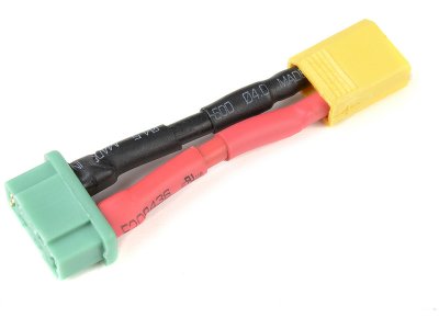 Konverzní kabel XT-30 samec - MPX samice 14AWG