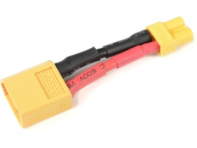 Konverzní kabel XT-30 samice - XT-60 samec 14AWG