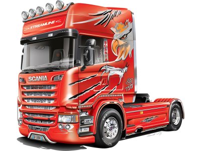 Italeri 3906 Scania R730 V8 1/