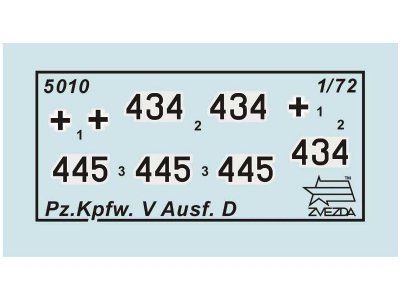 Zvezda 5010 Panzerkampf.1/72