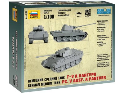 Zvezda Snap Kit - Panther A (1:100)