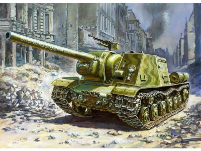 ZVEZDA 3534 ISU-122 1:35