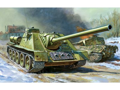 Zvezda 5044 Soviet tank 1/72