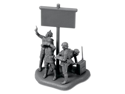 Zvezda figurky - německé velitelství (1:72)