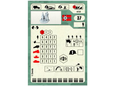 Zvezda figurky - německé velitelství (1:72)