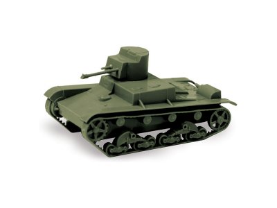 Zvezda Snap Kit - T-26 s plamenometem (1:100)