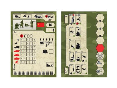 Zvezda figurky - sovětská pěchota (zimní uniforma) (1:72)