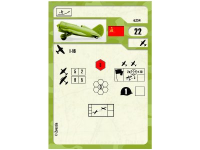 Zvezda 6254 Polikarpov 1:144