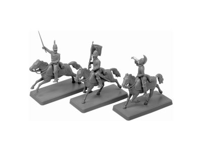 Zvezda figurky Russian Dragoons Command Group (1:72)