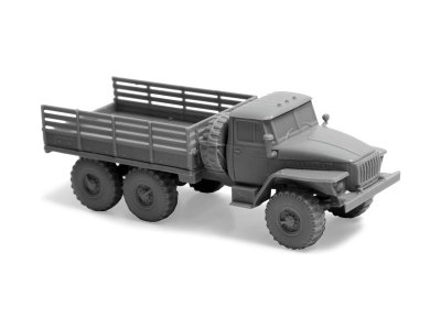 Zvezda 7417 Ural truck 1:100