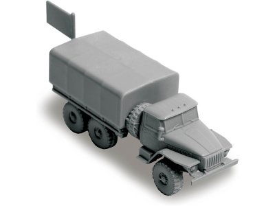 Zvezda 7417 Ural truck 1:100